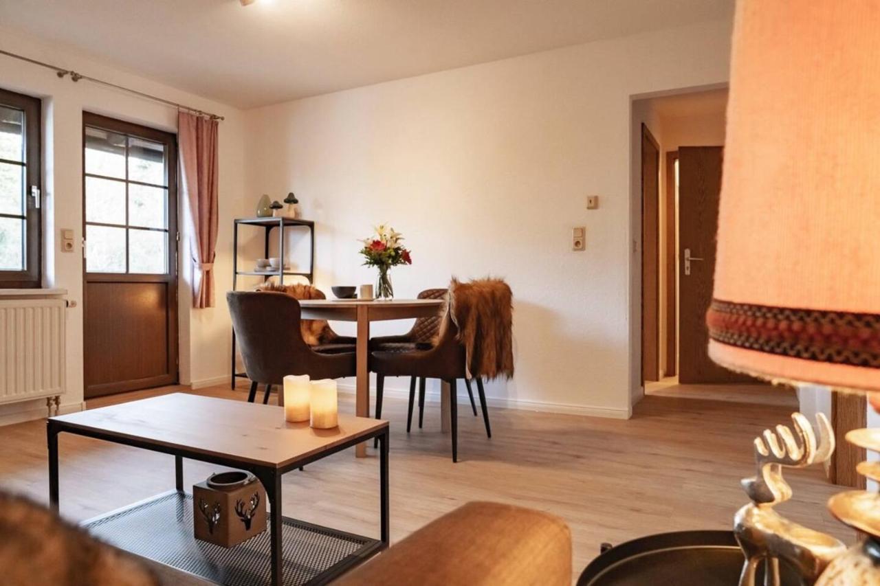 Das Waldseechalet Maerchenhafter Waldseeblick - Moderne Wohnung Mit Infrarotsauna Hasselfelde Exterior foto